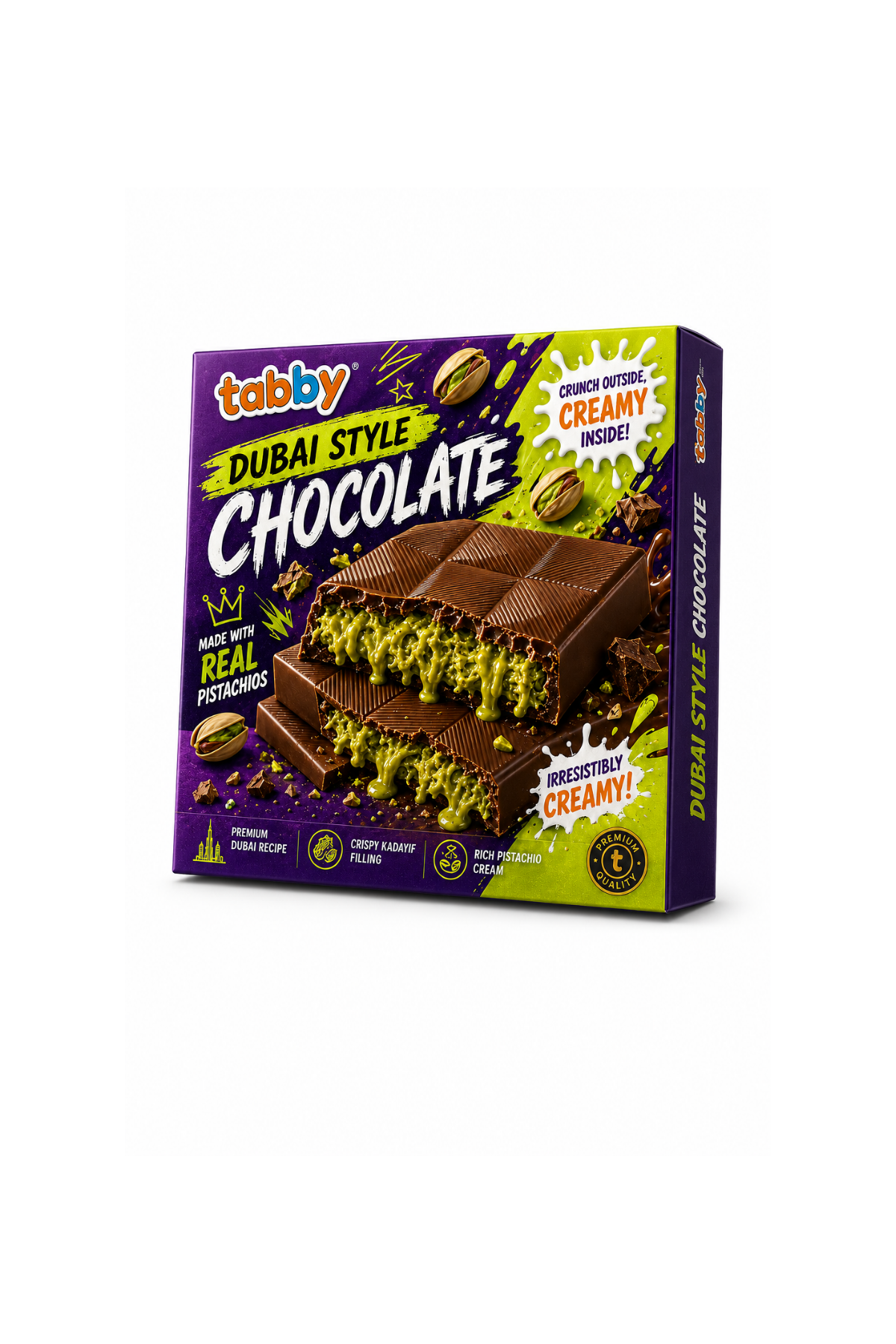 TABBY DUBAI STYLE CHOCOLATE 80 GR