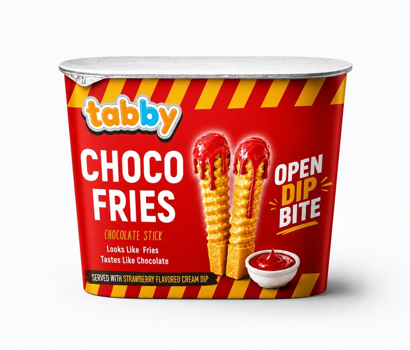 Tabby Choco Fries Chicken Drumstick 40g Box